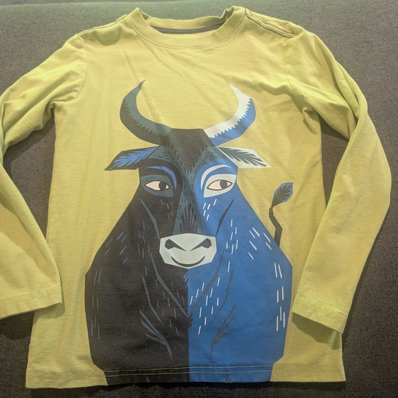 Tea Collection Other - Tea Collection Big Blue Ox Shirt